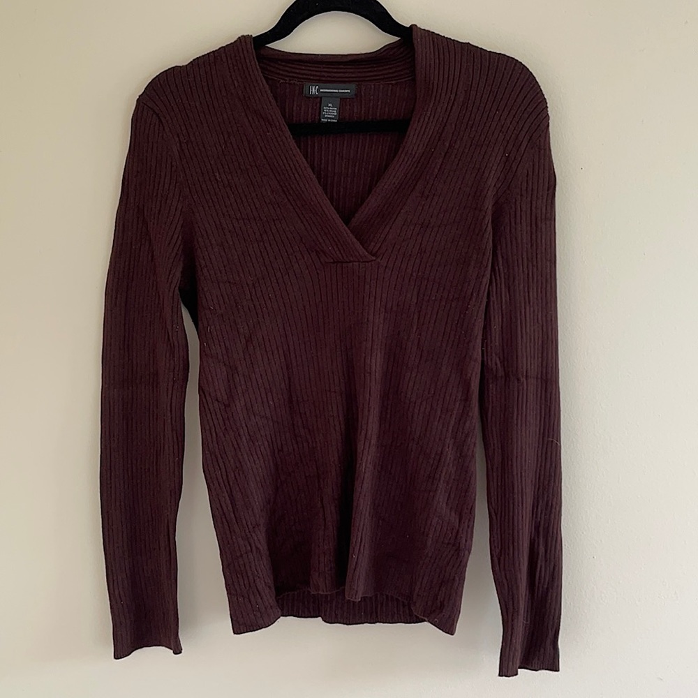 Beautiful INC brown sweater!
